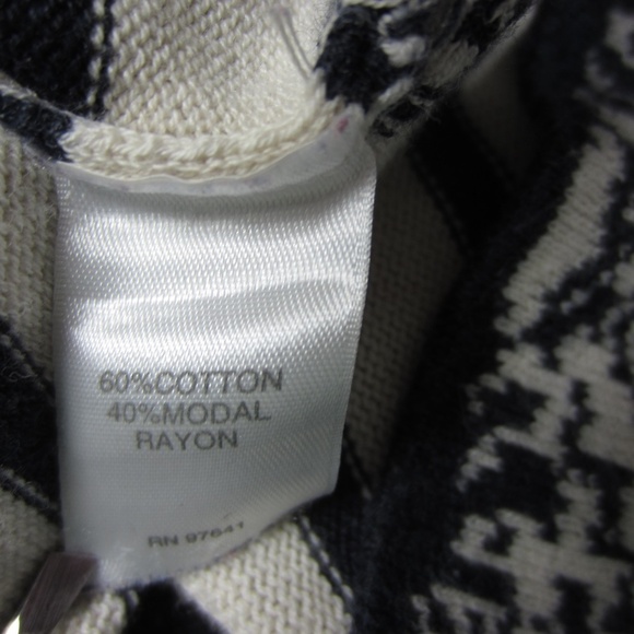 J. Jill Sweater womens Plus 2X Nautical Striped Lace up Long Sleeve Navy Blue - Picture 5 of 15